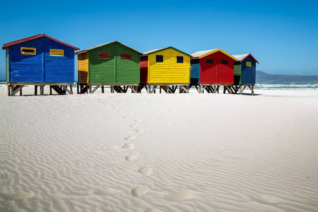 Muizenberg près du Cap